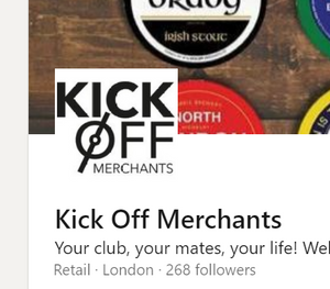 Kick Off Merchants now on LinkedIn