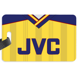 Arsenal Luggage Label - 1989 Away