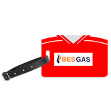 Fleetwood Town Luggage Label