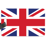 Union Jack Luggage Label