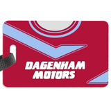 West Ham Luggage Label - 1993 Home