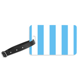 Sky Blue Luggage Label