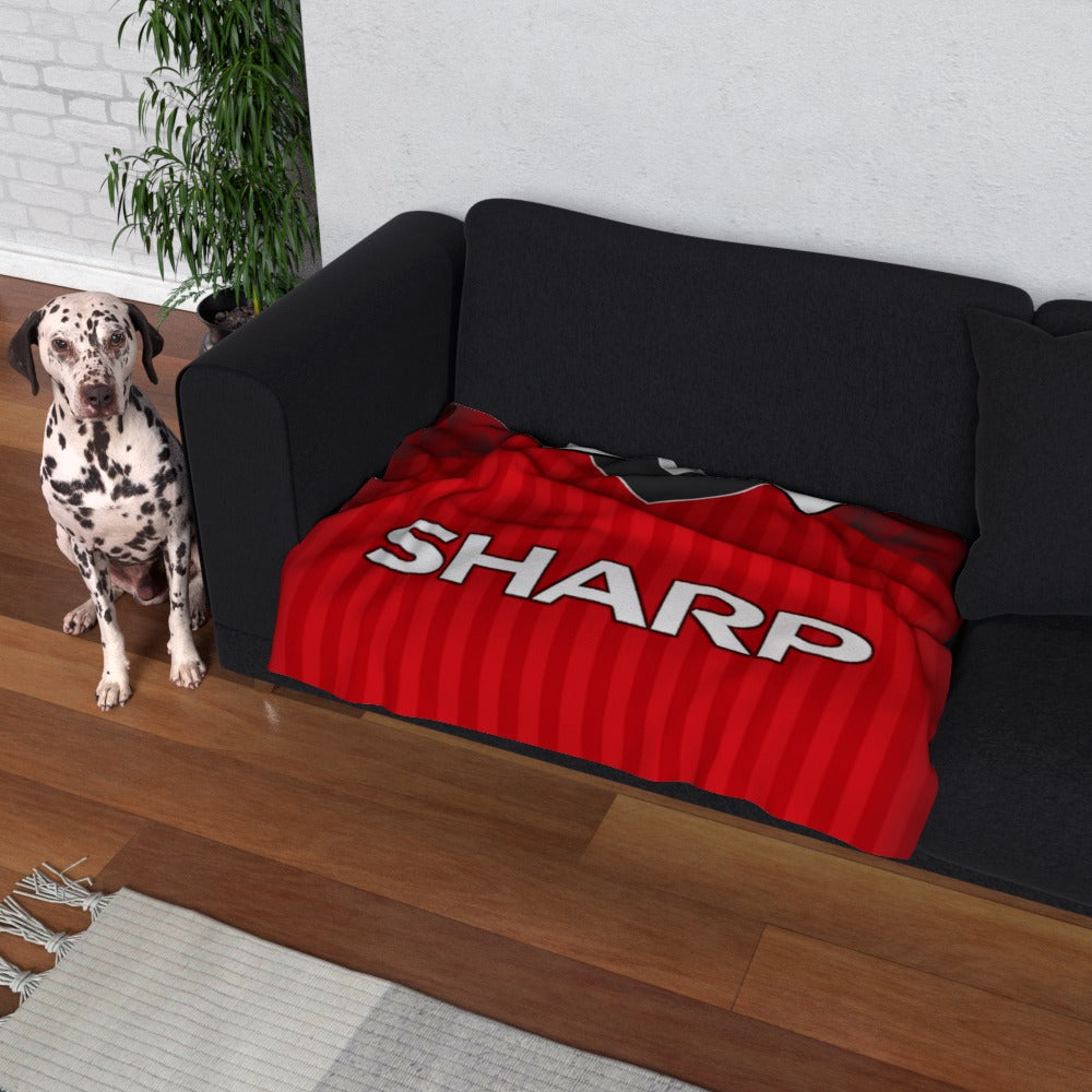 Manchester United Dog Blanket 1996 Home Kick Off Merchants