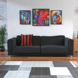 Red & Black Cushion