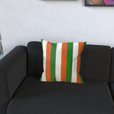 Ireland Cushion - Tricolour Bar Scarf