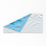 Manchester is Blue Beach Towel