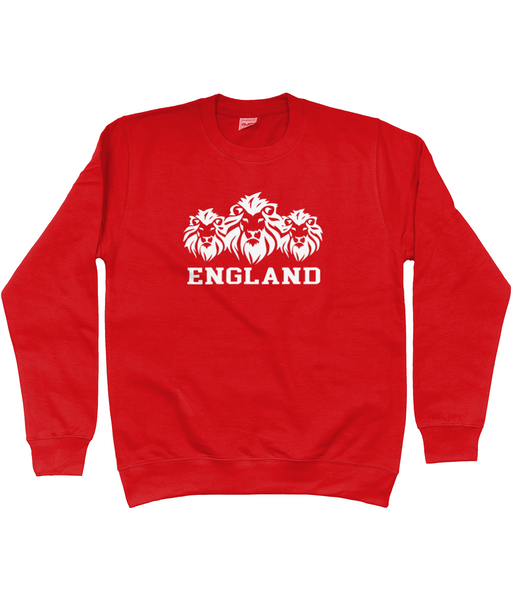 England Sweatshirt (White Lions)