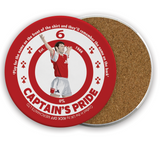 Arsenal Ceramic Beer Mats - Highbury Heroes