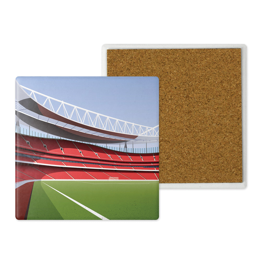Sottobicchiere In Silicone Arsenal Ufficiale - Diametro 9,5 Cm - 3
