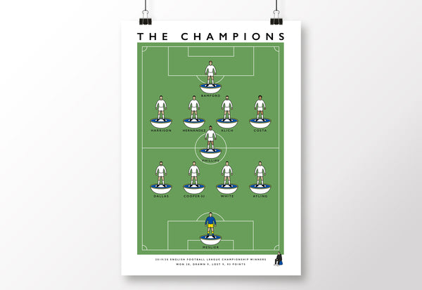 Leeds The Champions 19/20 Poster