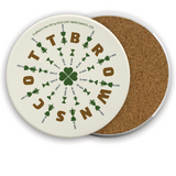 Celtic Ceramic Beer Mats - Legends