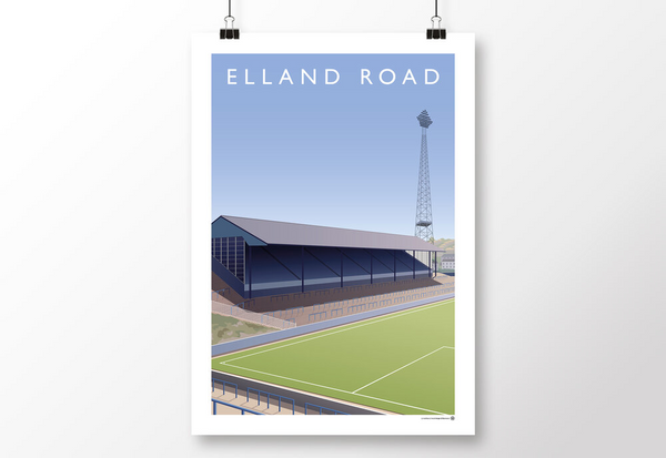 Elland Road - Lowfields Poster
