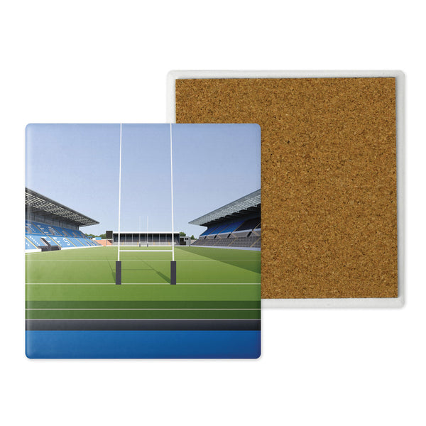 Exeter Chiefs Ceramic Coaster - Sandy Park View Towards The North Terrace