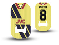 Arsenal Bottle Opener -  Wright 8 (1993/94 Away)