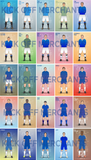 Blue Army 25 Legends Print