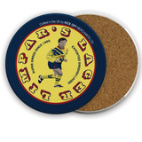 Arsenal Ceramic Beer Mats - Highbury Heroes