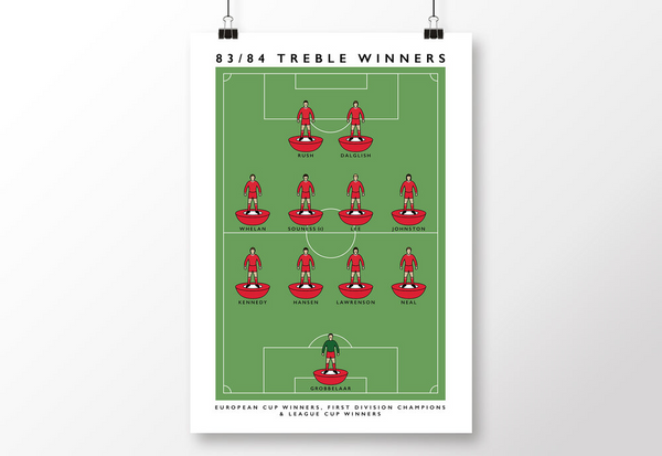 Liverpool 83/84 Poster