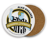 Newcastle Ceramic Beer Mats - Legends