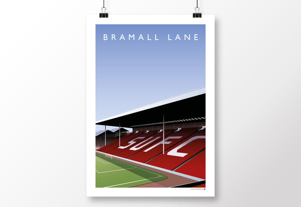 Bramall Lane Poster