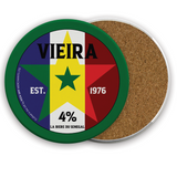 Arsenal Ceramic Beer Mats - Legends