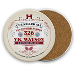 West Ham Ceramic Beer Mats - Legends