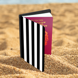 Black & White Passport Cover