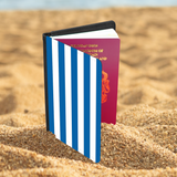 Blue & White Passport Cover