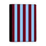 Claret & Blue Passport Cover