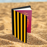 Gold & Black Passport Cover