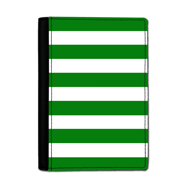 Green & White Passport Cover