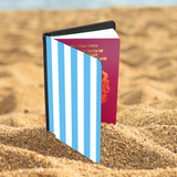 Sky Blue & White Passport Cover