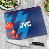 Arsenal Glass Chopping Board - Blue Lightning 95 Away