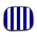 Royal Blue & White Car Sunshade