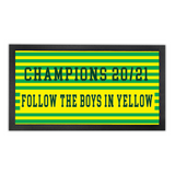 Norwich City Bar Runner - 'Follow the boys in Yellow'