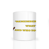 Arsenal Mug - Rocky + Wrighty