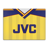 Arsenal Glass Chopping Board - 1989 Away