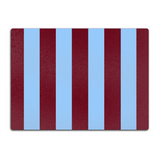 Claret & Blue Glass Chopping Board