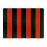 Red & Black Glass Chopping Board