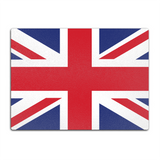 Union Jack Glass Chopping Board