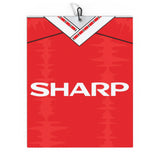 Manchester United Golf Towel - 1990 Home