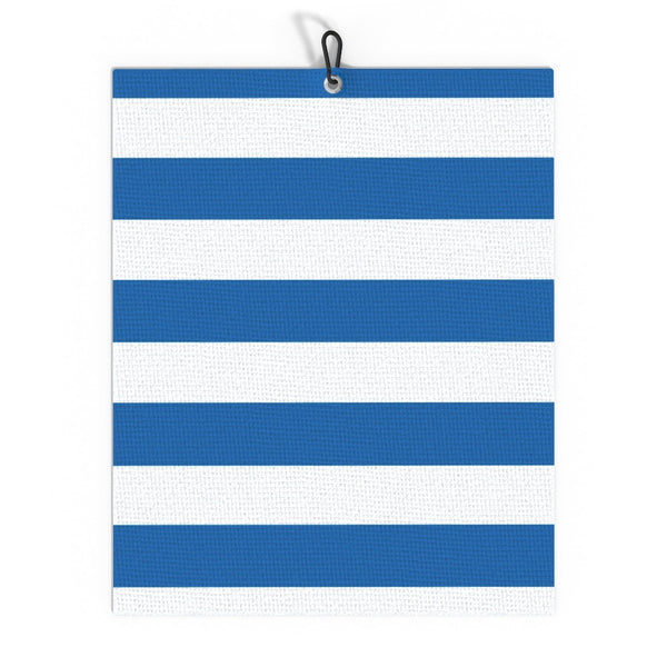 Blue and White Golf Towel