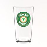 Celtic Pint Glass - Tommy Gemmell