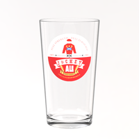 Liverpool Pint Glass - Alan Hansen