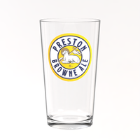 Preston Pint Glass - Alan Browne