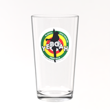 Leeds United Pint Glass - Tony Yeboah