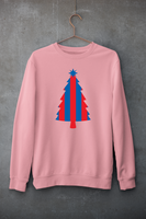 Christmas Tree Jumper -  Blue & Red