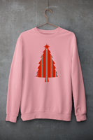 Christmas Tree Jumper -  Red & Black