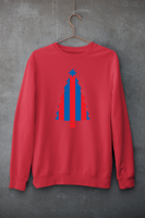 Christmas Tree Jumper -  Blue & Red