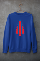 Christmas Tree Jumper -  Blue & Red