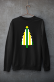 Celtic Christmas Jumper - Green, White & Yellow